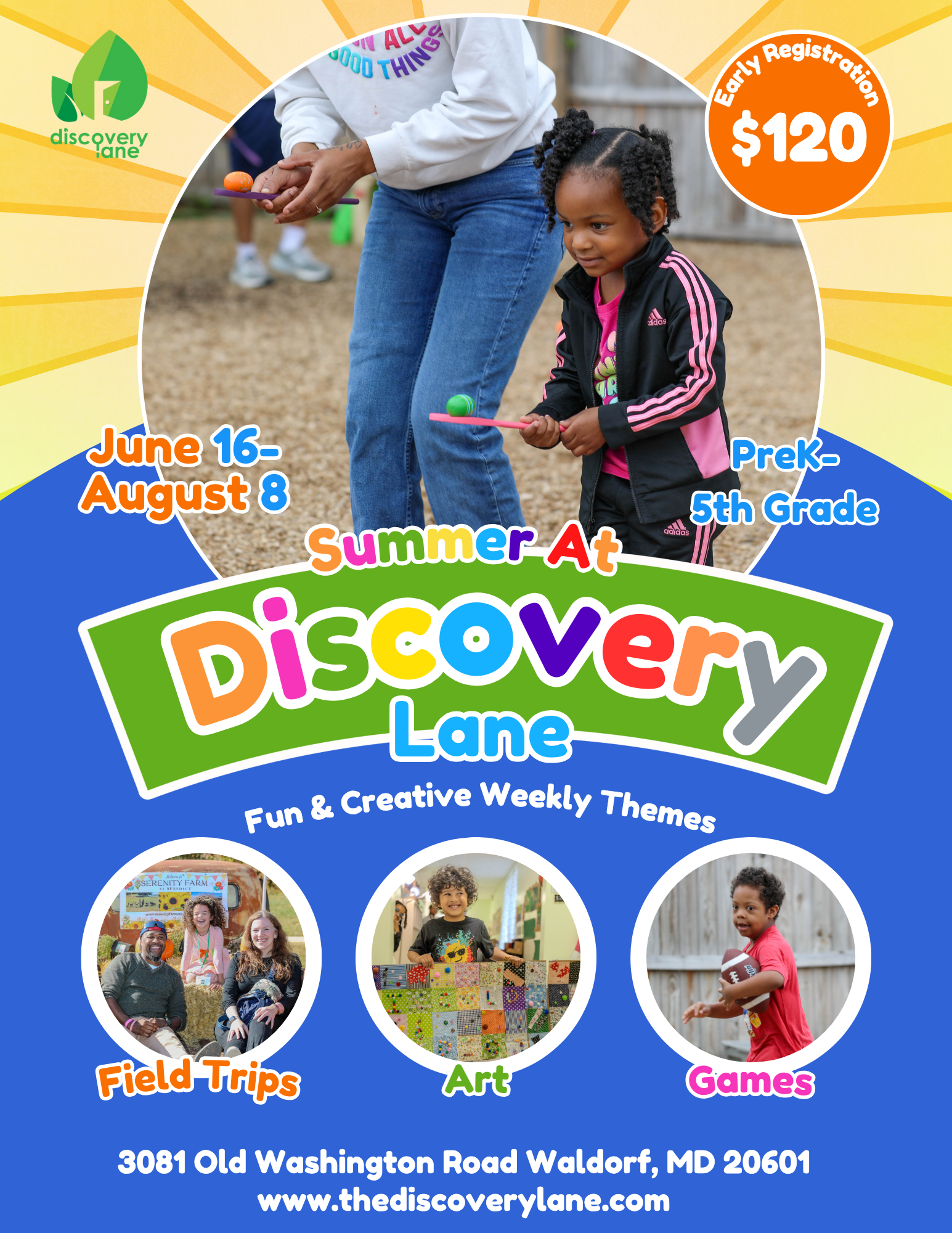 Summer Camp Flyer